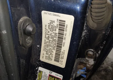 2013 Toyota Corolla Le from USA, damaged, VIN 5YFBU4EE5DP137875